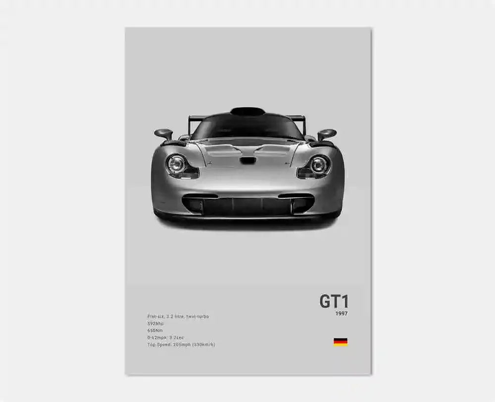 CarDream Porsche Poster