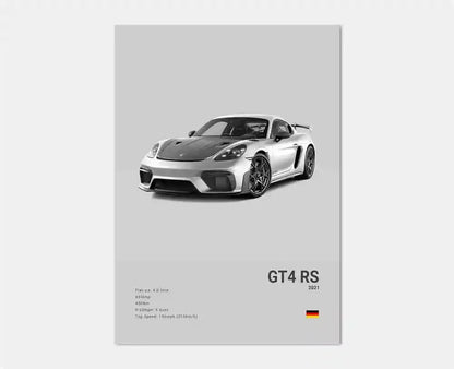 CarDream Porsche Poster