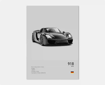 CarDream Porsche Poster