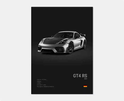 CarDream Porsche Poster