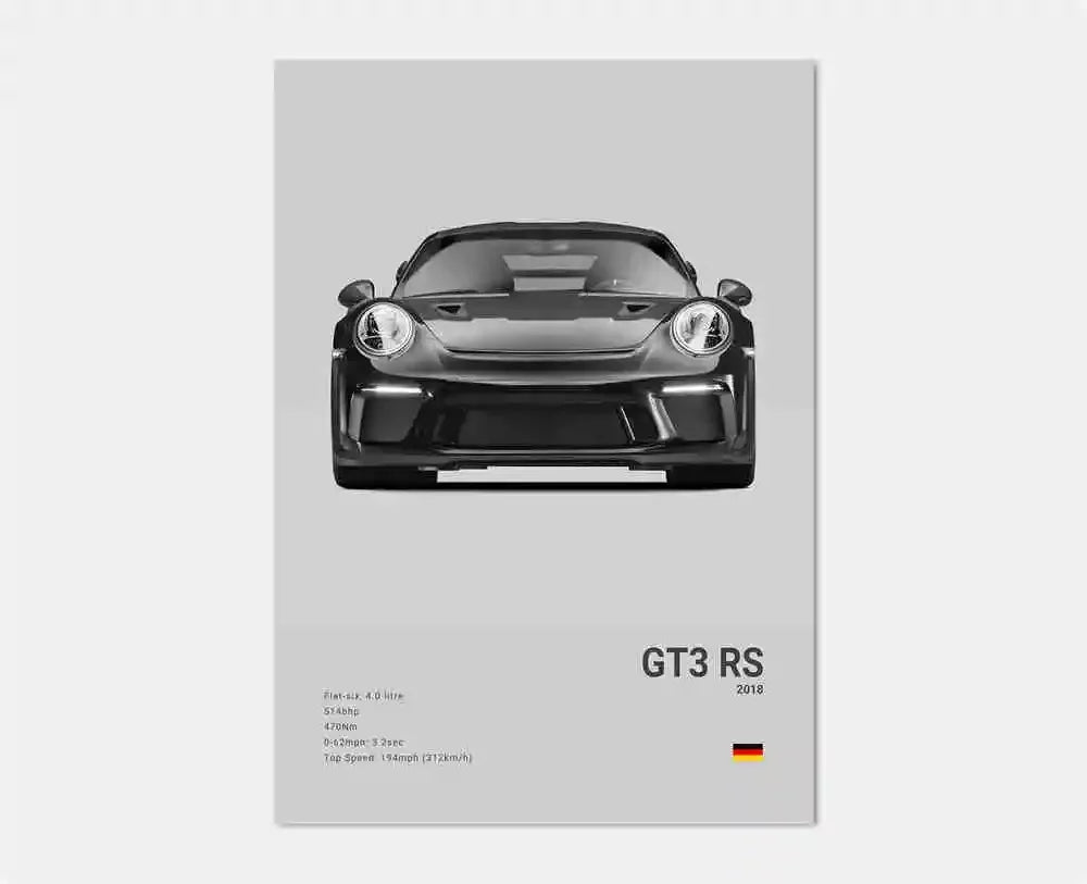 CarDream Porsche Poster