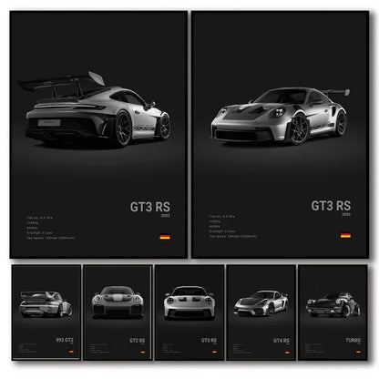 CarDream Porsche Poster