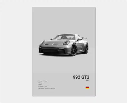 CarDream Porsche Poster