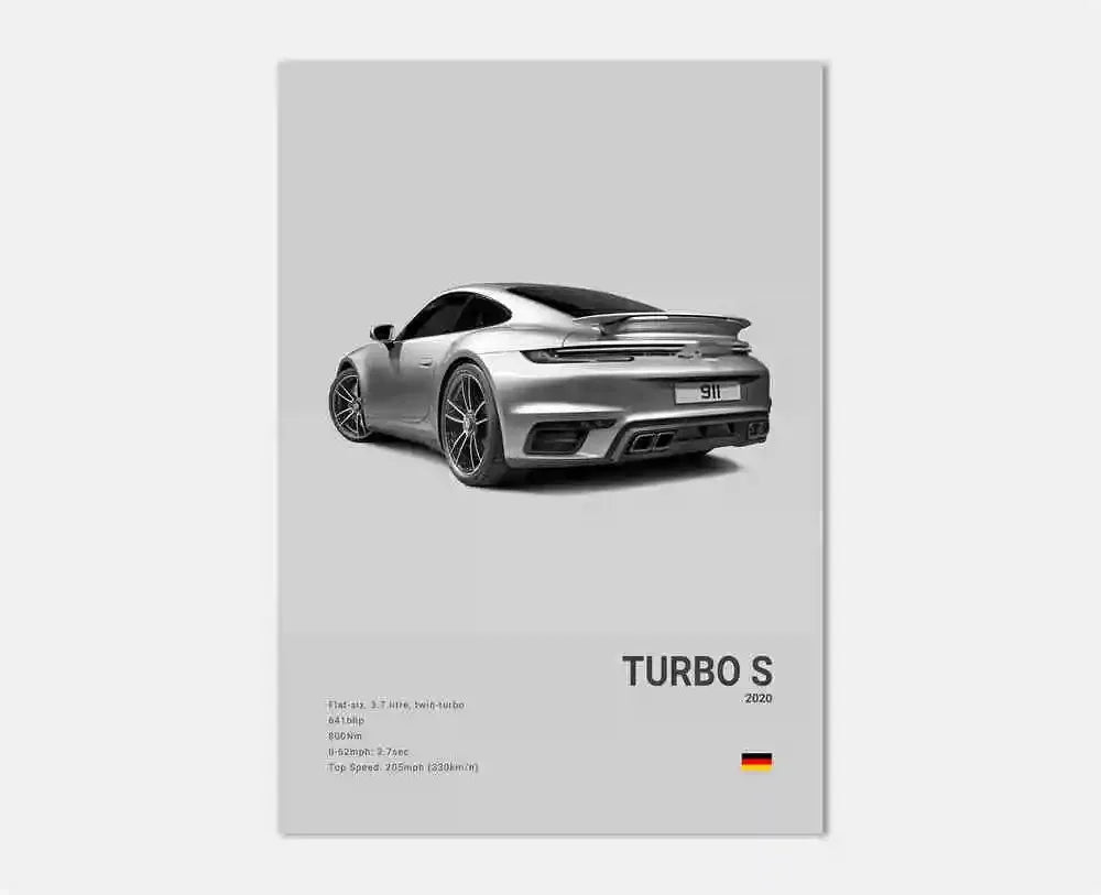 CarDream Porsche Poster